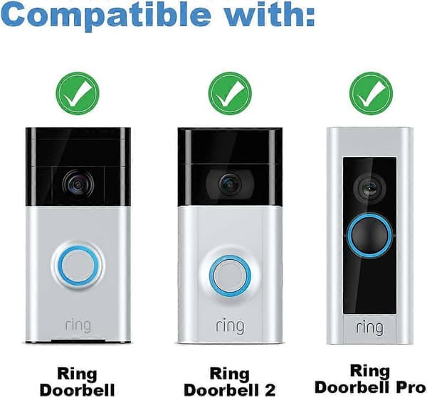 Ring-ovikellon korvaavat turvaruuvit ja ruuvimeisselisarja