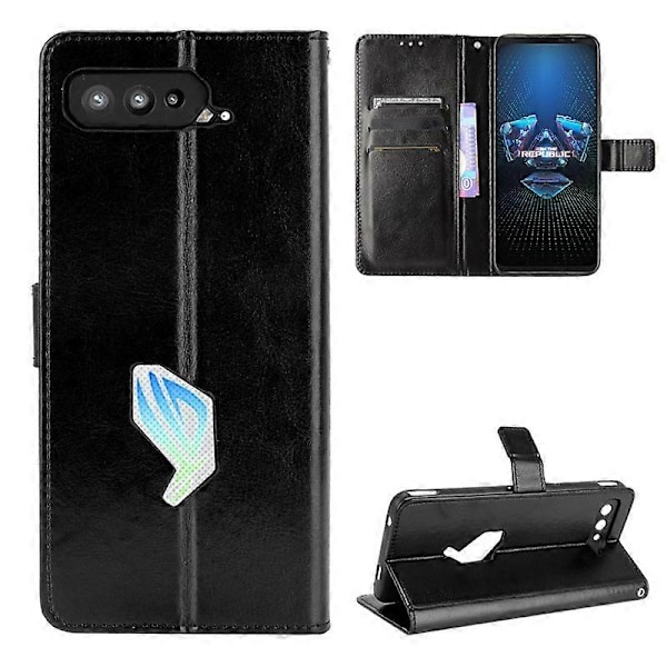 Til Asus Rog Phone 5 Flip Telefon Læder Etui