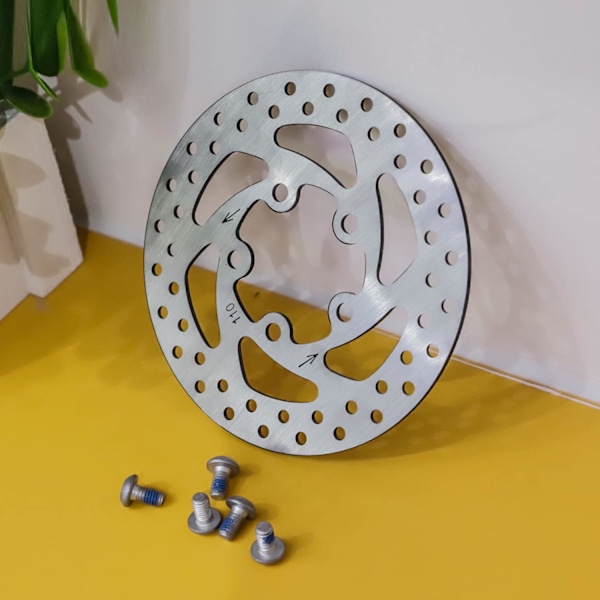 110mm Bromsskiva för Xiaomi M365 1S för Mi 3 Rostfria Bromsbelägg för Elscooter Scooter Bromsdelar Reservdelar