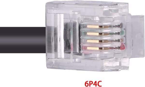 RS232 DB9 til RJ12 6P6C seriekabel til programmering af DirectLOGIC DL05, DL06, DL105, DL205, D3-350, D4-450 og D2-DSCBL programmerbare logikkontrollere.