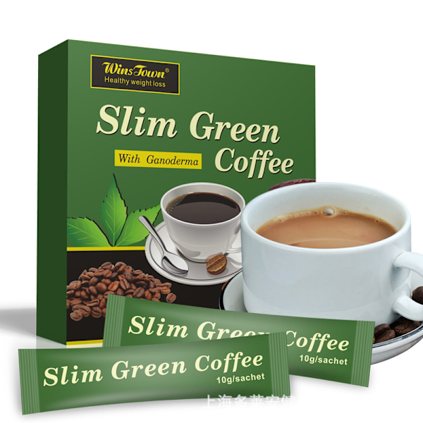 Slim Green Coffee Instantkaffe Ganoderma Viktminskningsmilkshake