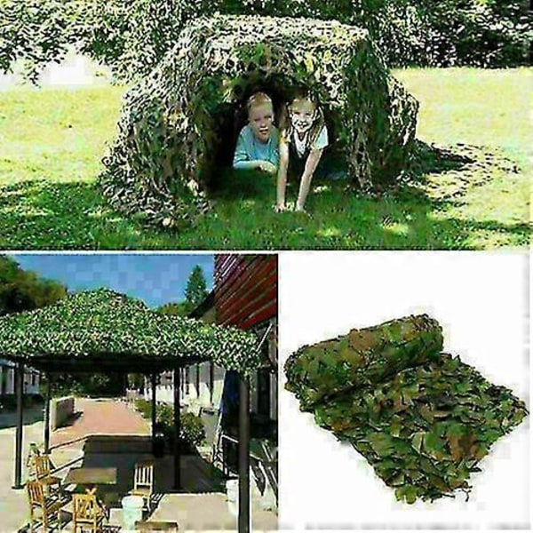 4m*6m Kamouflagenät Jakt/Skytte Kamouflage Gömma Armé Camping Skogsmark Nätverk UK 30m x 1.5m Army Green
