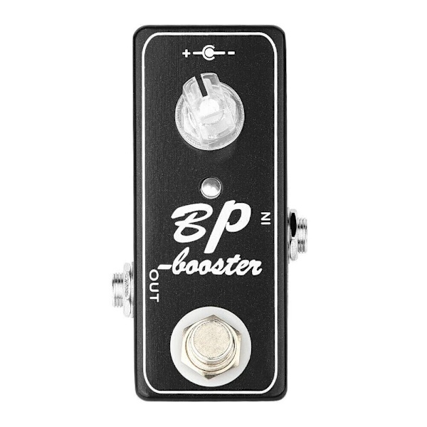 DIP-switch och EQ-inställningar för Clean Booster gitarr-effektpedalen
