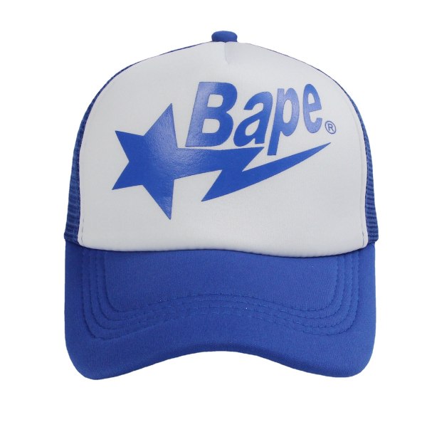 Bape Letter Baseball Cap Sport Fritid Hatt Snapback justerbar hattu