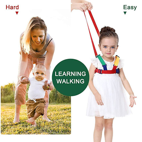 2In1 Baby Safety Walking Sele Børne Snor Walking Håndbælte
