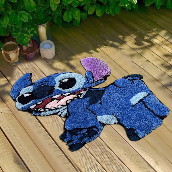 Smiley Stitch imitert kashmir gulvmatte stue vindu veranda kjøkken hjem gulvmatte