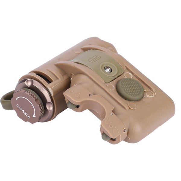 Tactic Military Hjelm Light Lamp Field Survival Signal Cap Lamp (Tan)