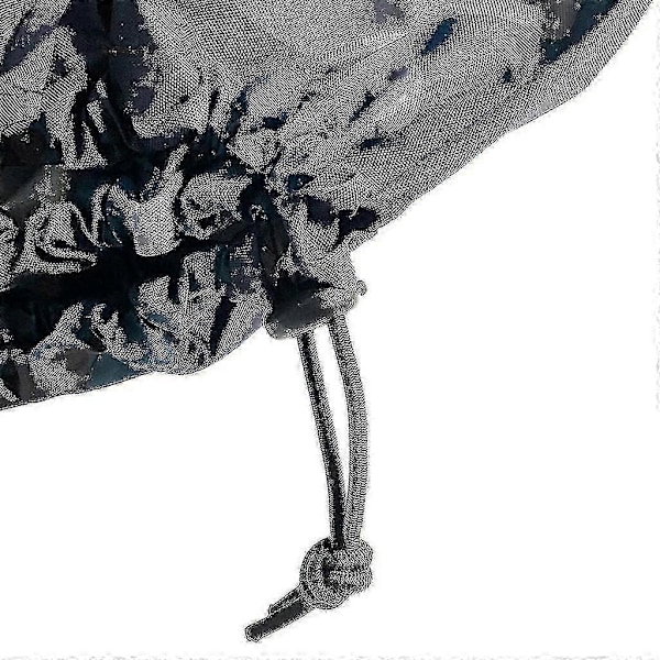 2,1 m-6,5 m Kajak Kanot Förvaringsskydd - Vattentätt UV-solskydd för 8 storlekar Fiskebåt / Kajak / Kanot - Ocean Camo, 300 cm 300cm Ocean Camo
