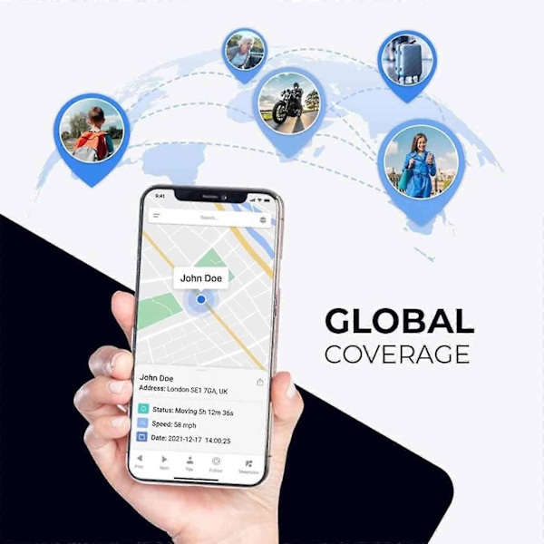 Mini Magnetisk GPS Tracker Realtid Bil Lastbil Fordon SMS Lokalisator GSM GPRS GF10, 50% Rabatt