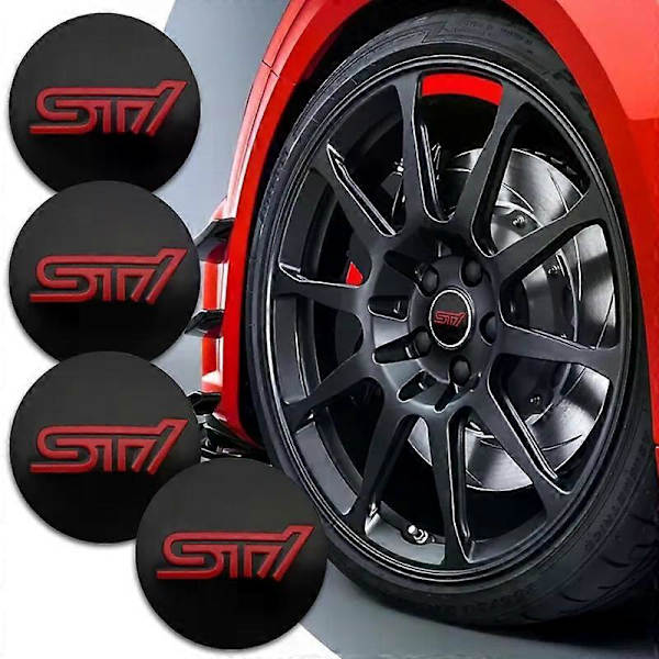 4kpl 56mm 60mm Auton Pyörän Keskikupin Merkin Logotunnus Tarra Pyörän Tarra Sopii Subaruun Sopii est Tribeca Xv Sti Impreza Wrx Wrc 56mm Sticker