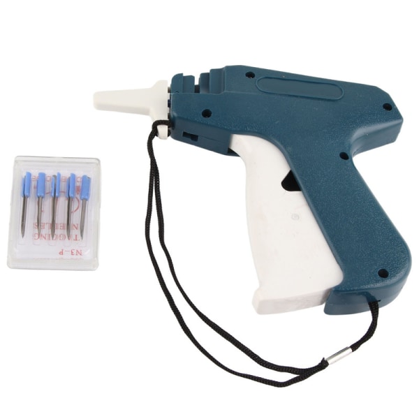 JFJC Tagging Gun Små lätta kläder Tagging Gun med bekvämt handtag 5 nålar för hembutiker Butiker Återförsäljare