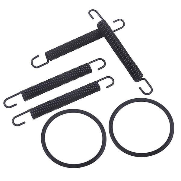Motorsykkel Eksosrør Lyddemper Fjær Eksospakninger O-ring Kit