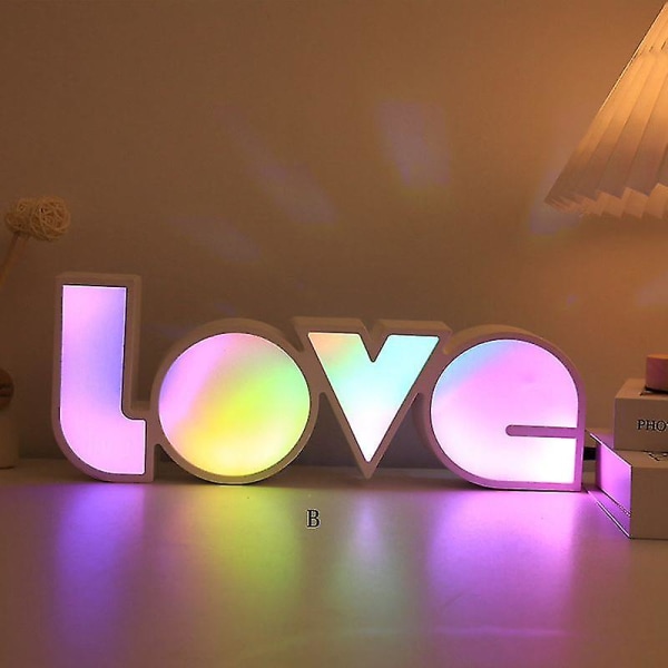 Confession Light Led Letters Love Neon Light Proposal Ins Wind Light Box C