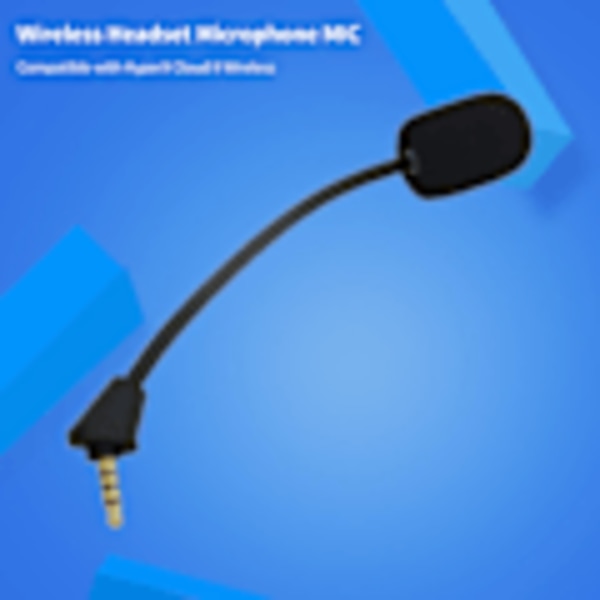 Headset Mikrofon Smidig Kommunikation Ersättning ABS Brusreducerande Gaming Mikrofon för Kingston HyperX CLOUD II Trådlös