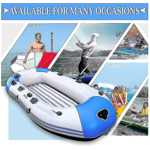 4st Surfbräda Jollebåt Pvc Patch Med D Ring Rigging Kit