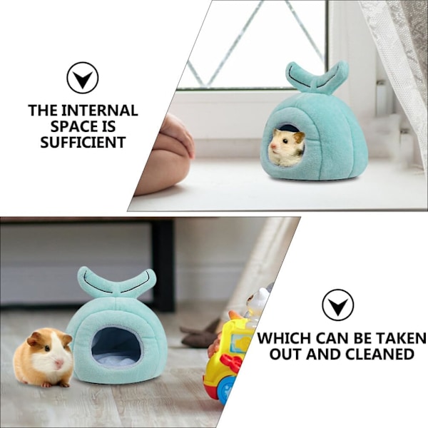 Indendørs Hængekøje Varmt Lille Kæledyr 1 Pakke Hamster Seng Marsvin Seng Marsvin Legetøj Dyreseng, Hamster Hængekøje