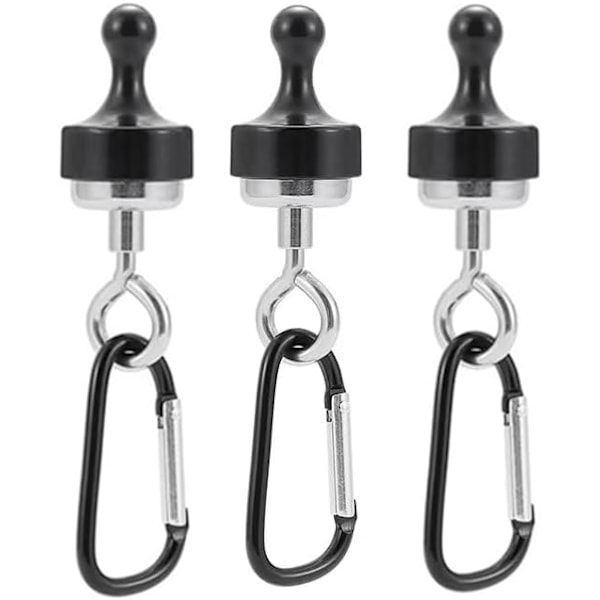 Lyktkrok magnetisk typ hängande hamburger camping magnetisk krok för tält magnetkrok stark med karbinhake multifunktionell LED-lykta campingkrok
