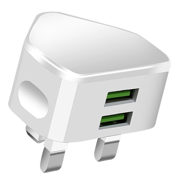 USB Stik, Multi USB Oplader Dobbelt Port 5V 2A til iPhone X Android telefon