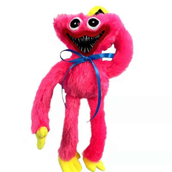 Poppy Playtime Pølsemonster Spilltid Huggy Wuggy Plussjdukke 40cm
