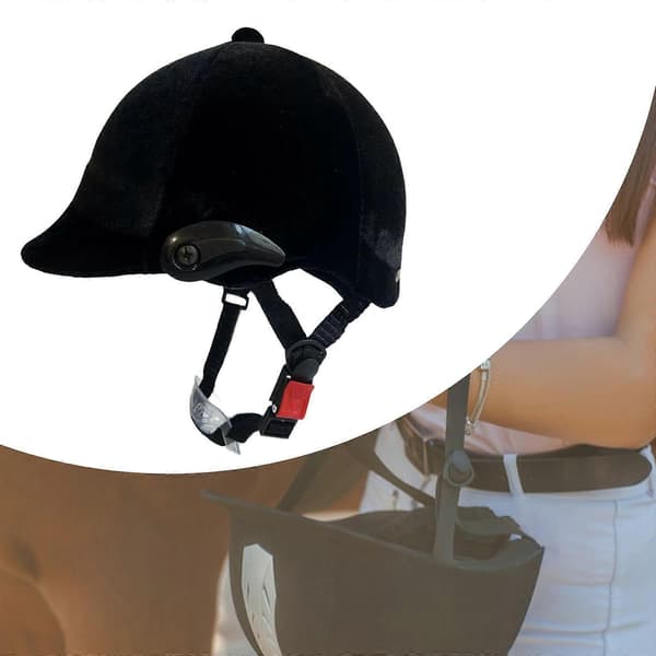 Hästhjälm för vuxna med bra ventilation, hästutrustning