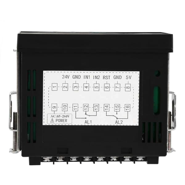 6-Digital Multifunktionel LED Tæller Gitter Encoder Display Meter Relæ 220V Fg
