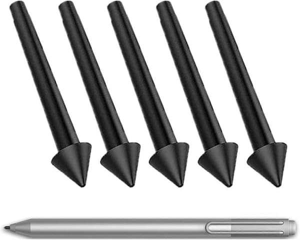 Surface Pen erstatningssett for Surface Pen pennspiss refill, kompatibel med Surface Pro 7 6 5 4 modeller