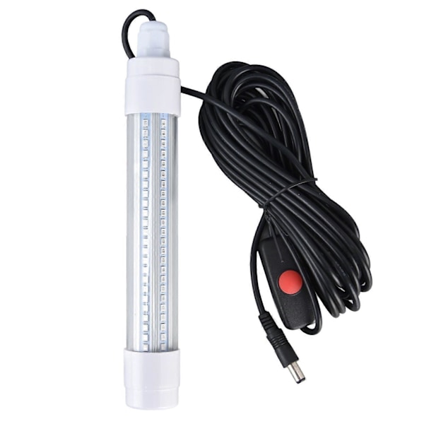 16W AC12-36V Undervandsfiskelys - 1300lm LED Natfiskelokkemad til Akvarium, Grøn