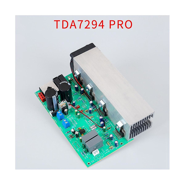TDA7294 PRO Förstärkarkort 2.0 Kanaler 200W Luftkyld HiFi Hög Effekt Ljudförstärkarkort