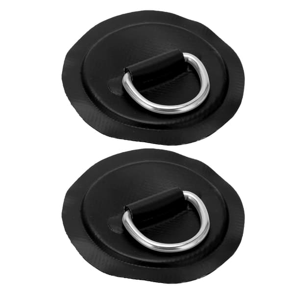 D-ring Pad Patch PVC Uppblåsbar Båt Flotte Jolle Kanot Surfbräda Kajak Fästpunkt
