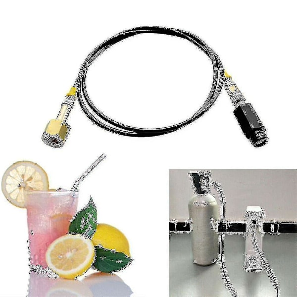 Høytrykks slangeadapter for Sodastream maskin G5/8 Cga320 W21.8 Co2 Tank( Størrelse : For W21.8 )-dwdz