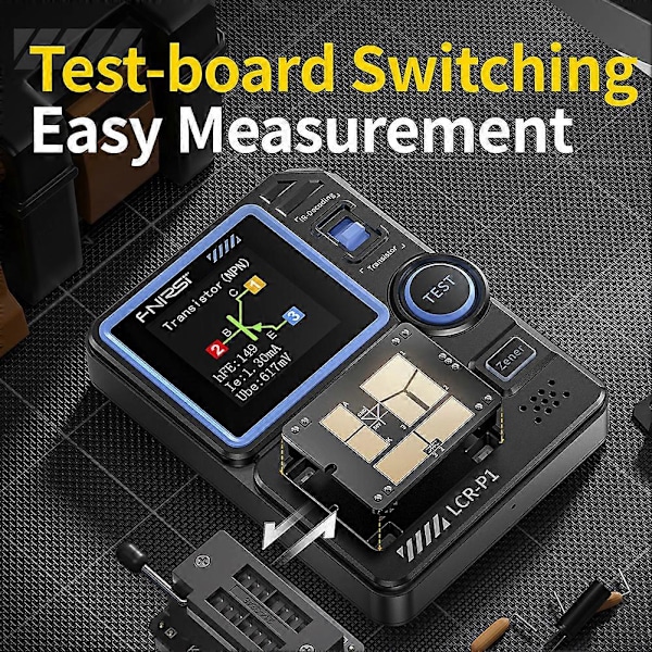 Transistor Kondensator Tester Automatisk Kontrol Detektor til Elektronikingeniører