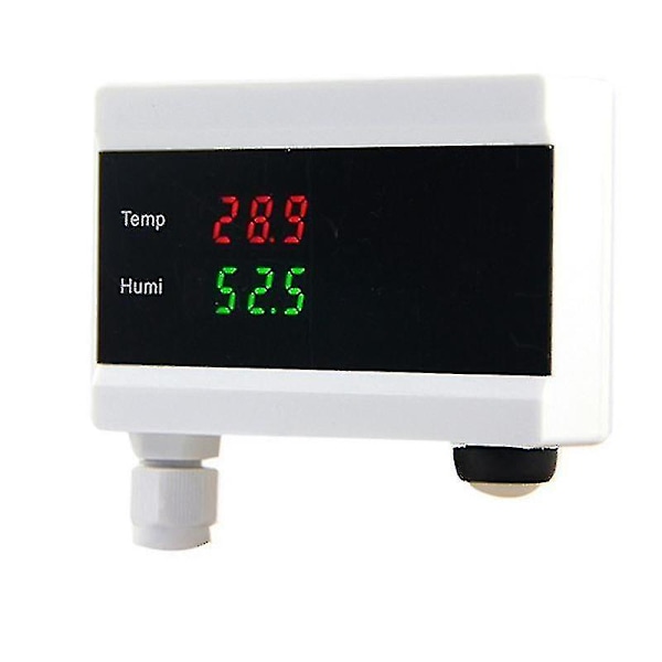 Tuya Wifi Temperatursensor Termometer Detektor Smart Life App Varsling Hjem Termostatkontroll Alarm