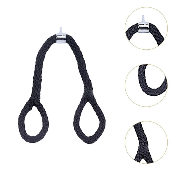 Tricepsrep Nylon Tricepsrep Fitness Assist Styrketräningsrep Kabelmaskinstillbehör för Hemmagym Överkropp Inomhus 100cm