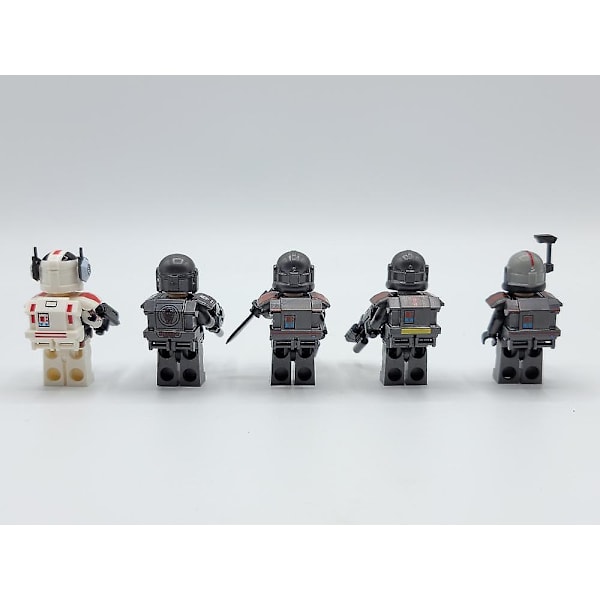 Star Wars Bad Batch Kustomoitu Minifiguuri 5 kpl Setti