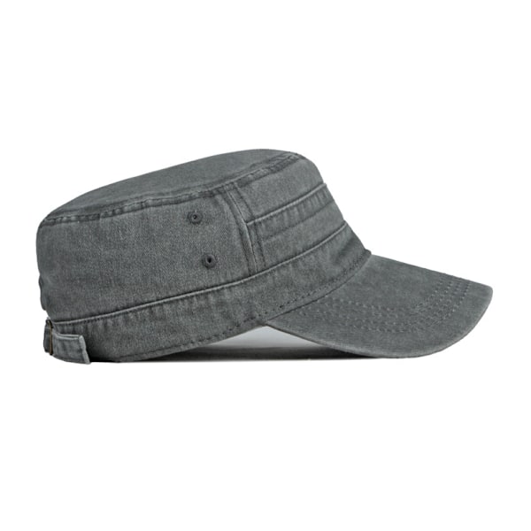 Herr & Dam Camouflage Justerbar Militärkeps Camouflage Militär Kadett Combat Cap Svart