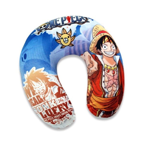 Anime nackkudde U-formad tupplurskudde One Piece