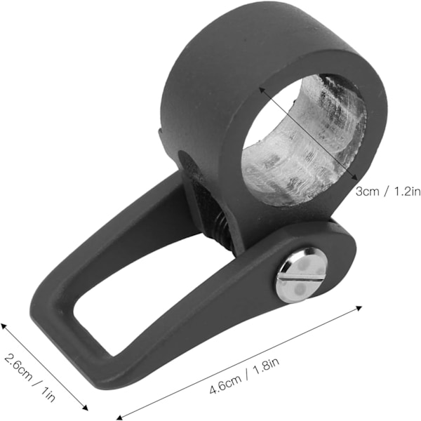 Deroll Sähköpotkulaudan Koukku, Koukun Varaosat Sähköpotkulaudan Lisävarusteet Ninebot Max G30:lle, n. 4,6 x 2,6 cm