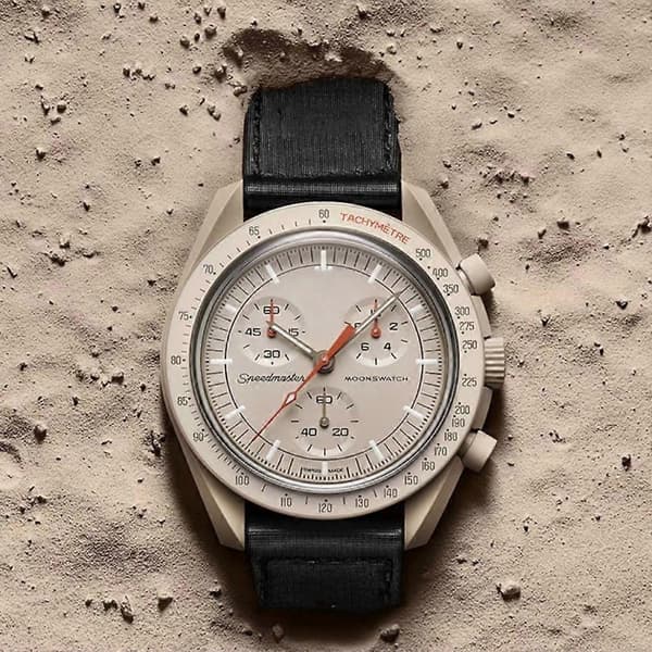 Planet Six Hånd Quartz Klokke Chronograph Lysende Display Vannbestandig Måne Merkur Design Pluto