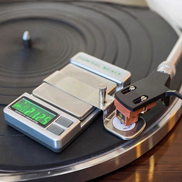 Ny Riverstone Audio Record-Level Platespiller Stylus Sporingskraftmåler/Vekt