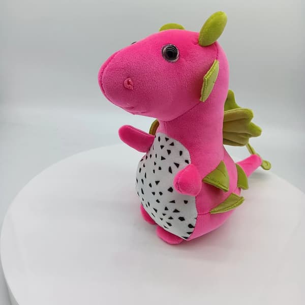 Draksfruktsmacaron Söta Dinosaurie Plyschdocka 25cm