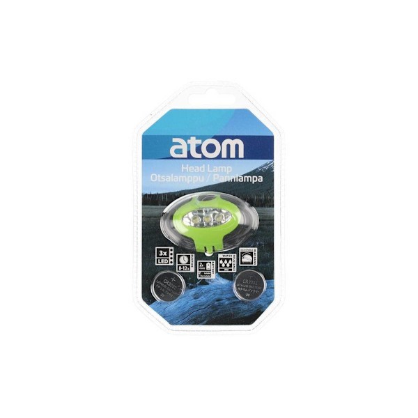 Atom Pannlampa 3 LED-lampor