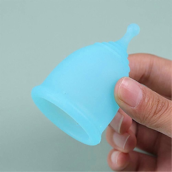 Menstruationskop - 3 menstruationskopper - Blød fleksibel silikone af medicinsk kvalitet for komfort