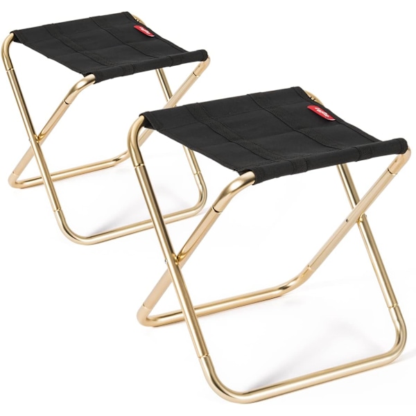 Vikbar Campingpall, Ultralätt, 2-pack