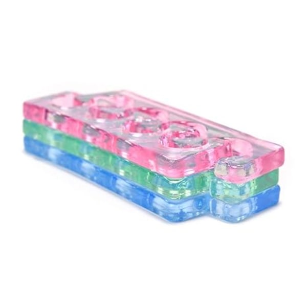 Pedikyr Tåseparerare Flexibla Mjuka Silikon Finger Tådistanser för Nagellack Pedikyrverktyg Tåspridare för Nagellacksapplicering (Rosa)