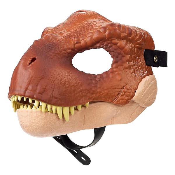Dinosaur-kostymehodeplagg Velociraptor-hodeplagg Dinosaurleker med åpningskjeve, barn Cospa