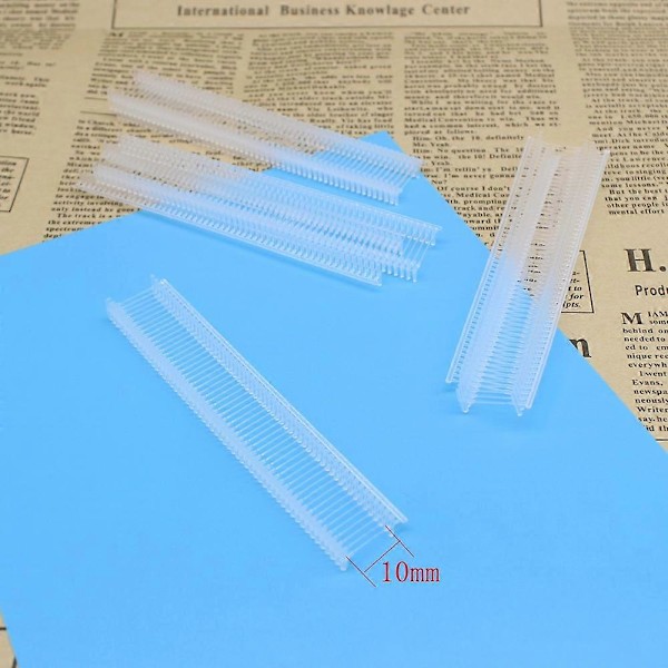 1000 stk./lot 10/15/20/35/50/75 mm merkepistolpigger Plastmerkepinner Festemidler Prislappfester Egnet for standardenheter 20mm