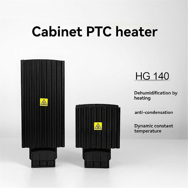 HG140 Varmeelement i aluminiumslegering Ptc Halvleder Anti-kondens Lite Konstant Temperaturskap 75W