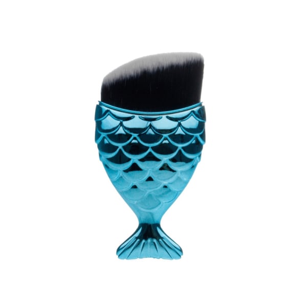 Fish Makeup Brush Foundation Nail Brush Pehmeä 14