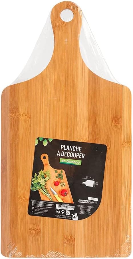 Luonnollinen leikkuulauta, bambu (39*18)