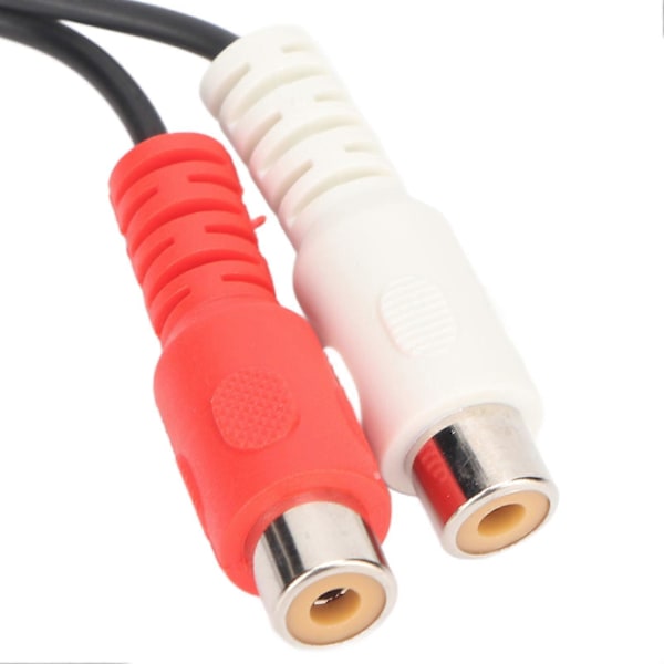 8 Pin Din til 2 RCA Adapterkabel 8 Pin Hann til 2 Hunn RCA Kabel for Lydinstrumentutstyr 1,5m